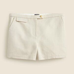 Jcrew 3" suit short in textured linen blend